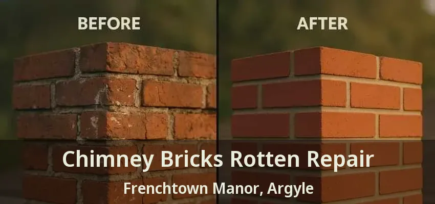 Chimney Bricks Rotten Repair Frenchtown Manor, Argyle - TX