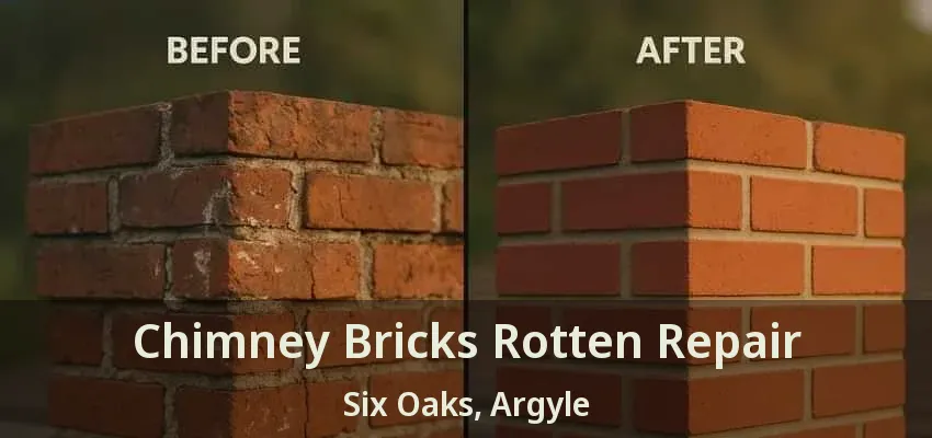 Chimney Bricks Rotten Repair Six Oaks, Argyle - TX