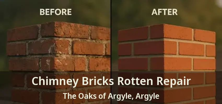 Chimney Bricks Rotten Repair The Oaks of Argyle, Argyle - TX