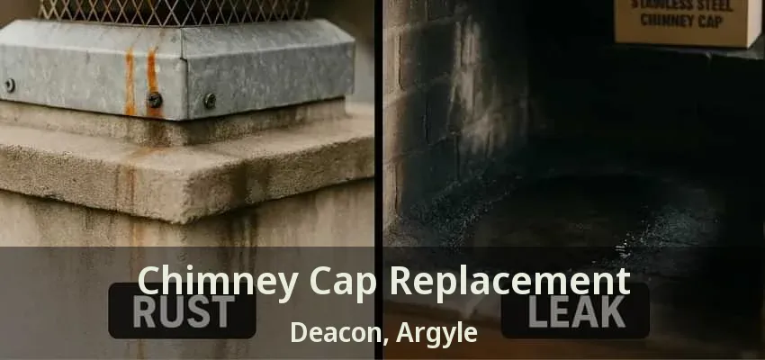 Chimney Cap Replacement Deacon, Argyle - TX