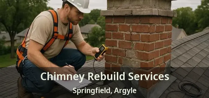 Chimney Rebuild Services Springfield, Argyle - TX