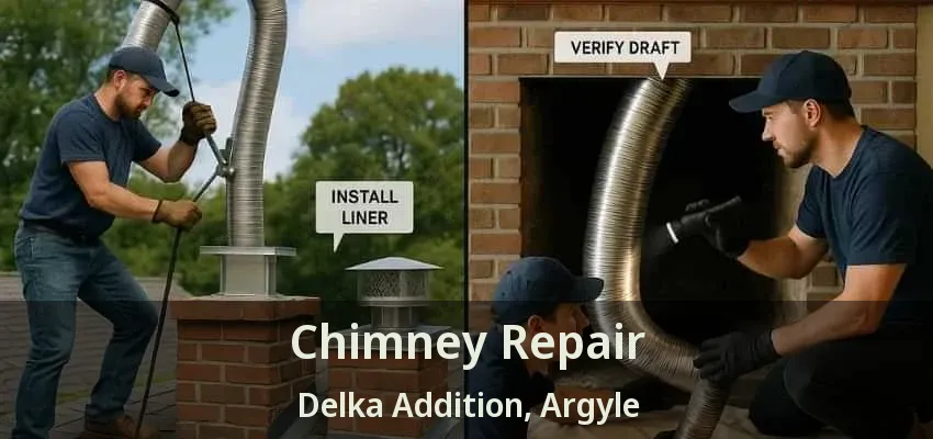 Chimney Repair Delka Addition, Argyle - TX