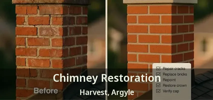 Chimney Restoration Harvest, Argyle - TX
