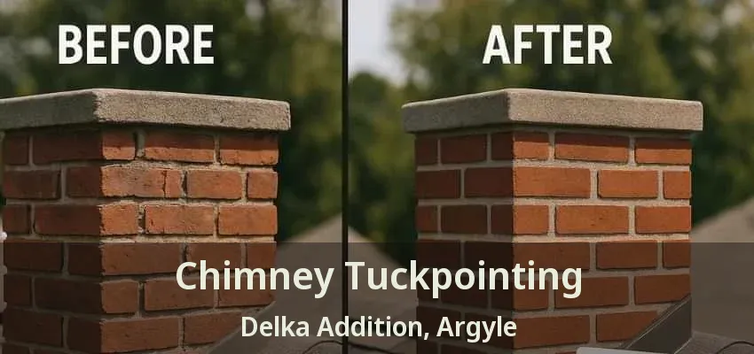 Chimney Tuckpointing Delka Addition, Argyle - TX