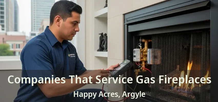 Companies That Service Gas Fireplaces Happy Acres, Argyle - TX