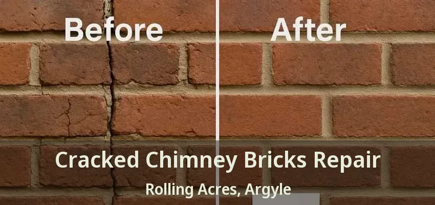 Cracked Chimney Bricks Repair Rolling Acres, Argyle - TX