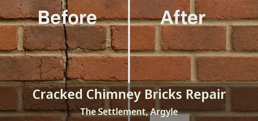 Cracked Chimney Bricks Repair The Settlement, Argyle - TX