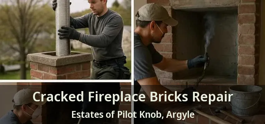 Cracked Fireplace Bricks Repair Estates of Pilot Knob, Argyle - TX