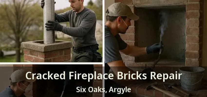 Cracked Fireplace Bricks Repair Six Oaks, Argyle - TX