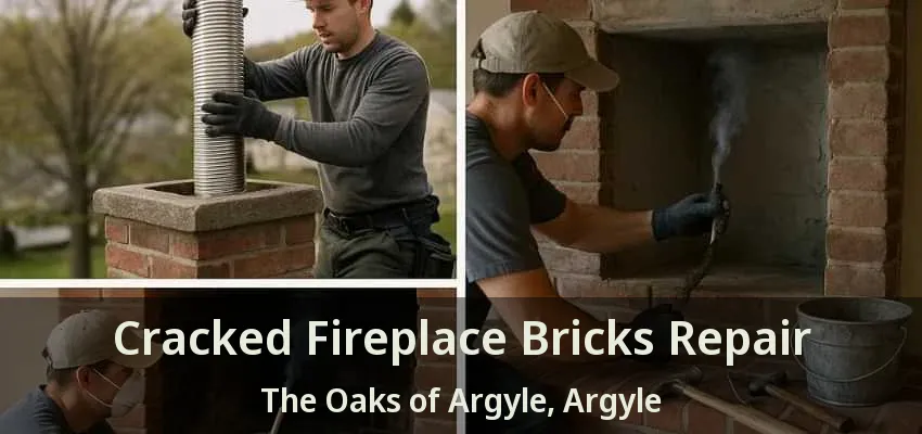 Cracked Fireplace Bricks Repair The Oaks of Argyle, Argyle - TX