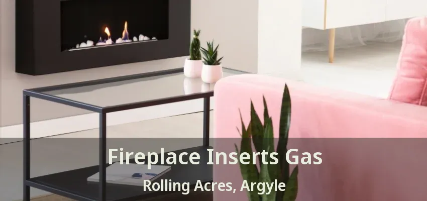 Fireplace Inserts Gas Rolling Acres, Argyle - TX