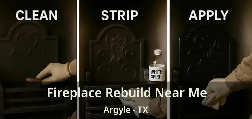 Fireplace Rebuild Near Me Argyle - TX