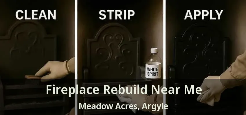 Fireplace Rebuild Near Me Meadow Acres, Argyle - TX