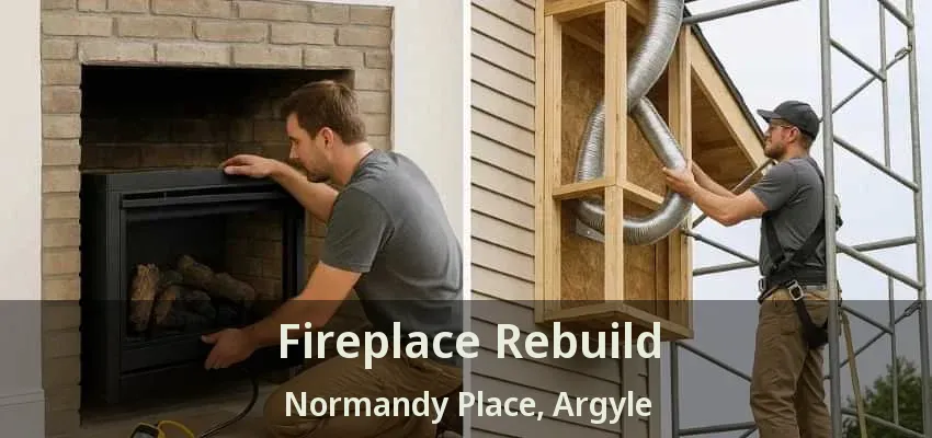 Fireplace Rebuild Normandy Place, Argyle - TX