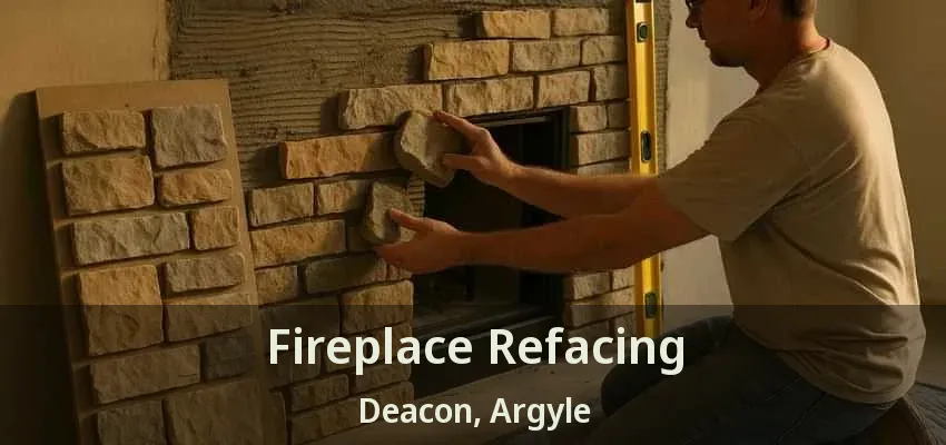 Fireplace Refacing Deacon, Argyle - TX