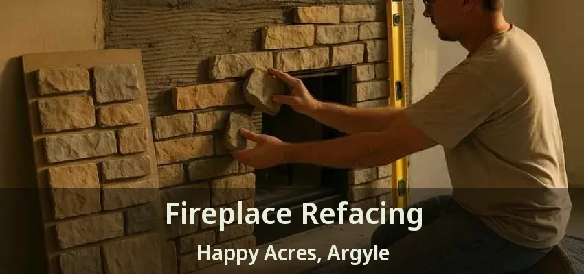 Fireplace Refacing Happy Acres, Argyle - TX
