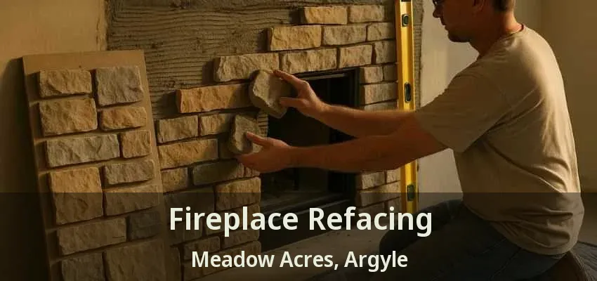 Fireplace Refacing Meadow Acres, Argyle - TX