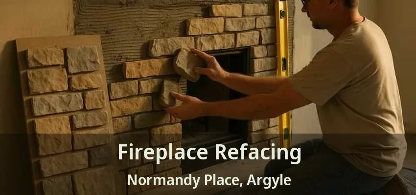 Fireplace Refacing Normandy Place, Argyle - TX