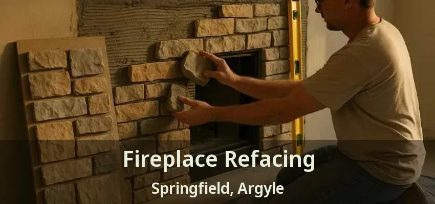 Fireplace Refacing Springfield, Argyle - TX