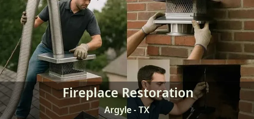 Fireplace Restoration Argyle - TX