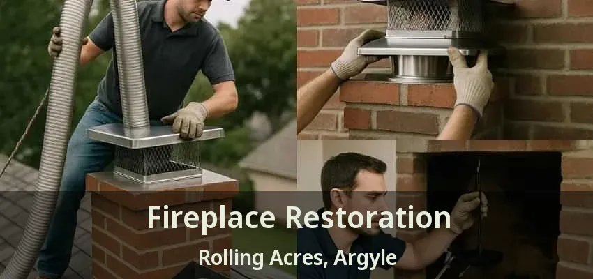 Fireplace Restoration Rolling Acres, Argyle - TX
