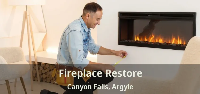 Fireplace Restore Canyon Falls, Argyle - TX
