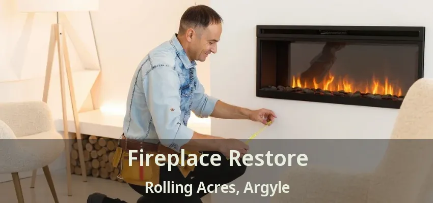 Fireplace Restore Rolling Acres, Argyle - TX