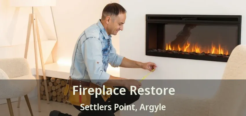 Fireplace Restore Settlers Point, Argyle - TX