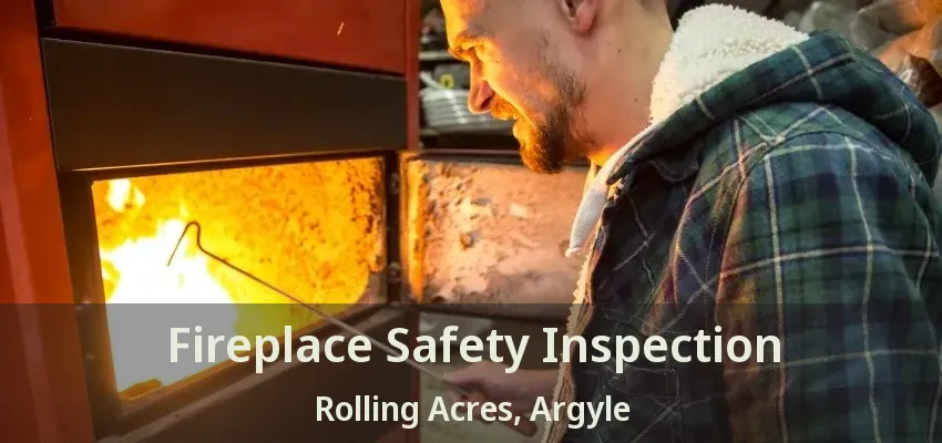 Fireplace Safety Inspection Rolling Acres, Argyle - TX