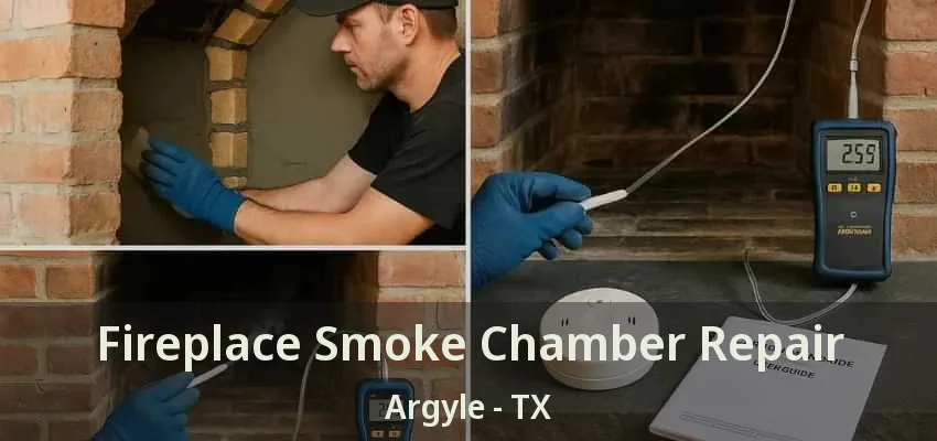 Fireplace Smoke Chamber Repair Argyle - TX