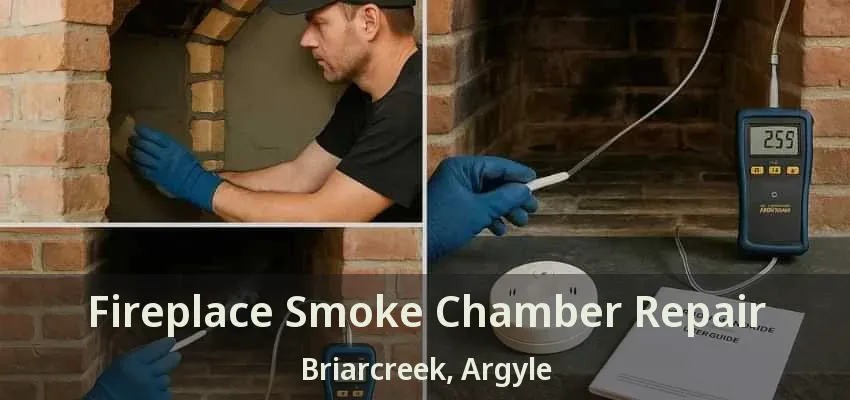 Fireplace Smoke Chamber Repair Briarcreek, Argyle - TX