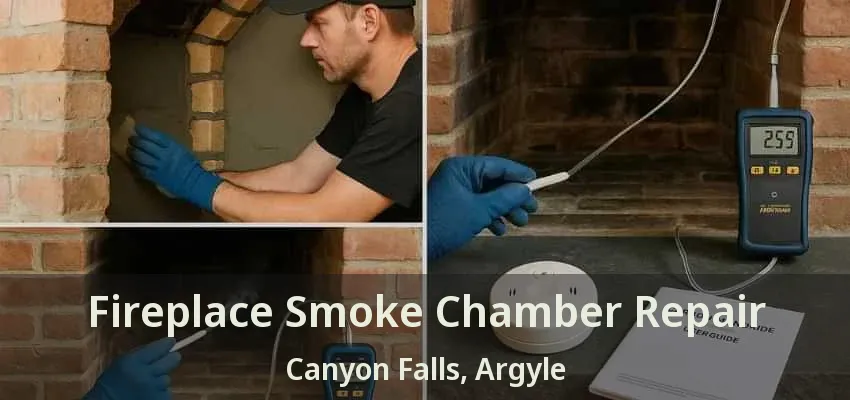 Fireplace Smoke Chamber Repair Canyon Falls, Argyle - TX