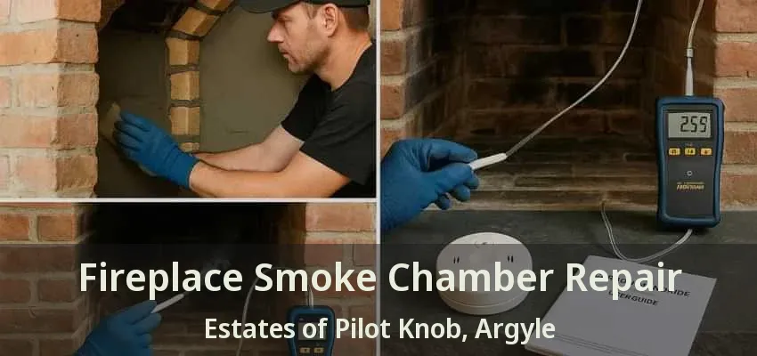 Fireplace Smoke Chamber Repair Estates of Pilot Knob, Argyle - TX
