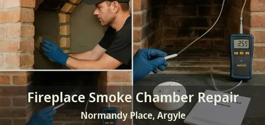 Fireplace Smoke Chamber Repair Normandy Place, Argyle - TX