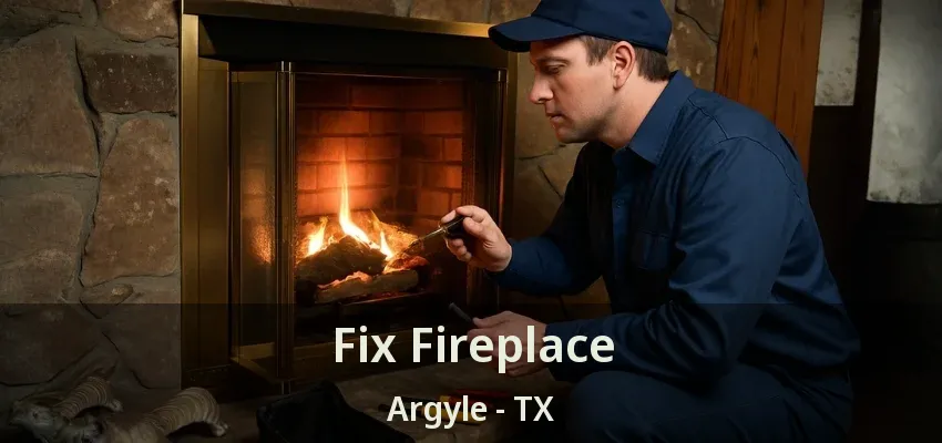 Fix Fireplace Argyle - TX