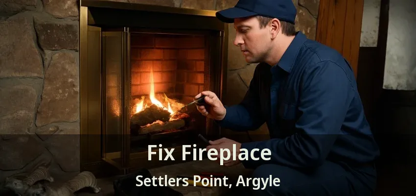 Fix Fireplace Settlers Point, Argyle - TX
