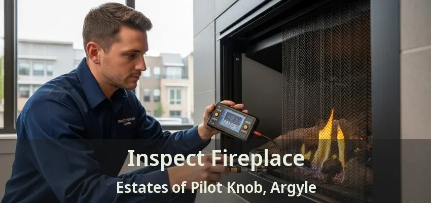 Inspect Fireplace Estates of Pilot Knob, Argyle - TX