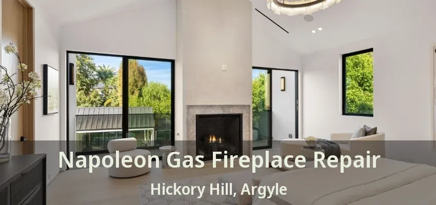 Napoleon Gas Fireplace Repair Hickory Hill, Argyle - TX