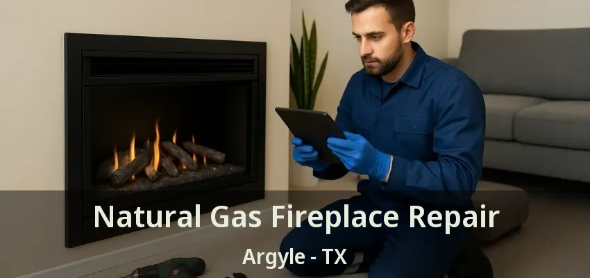 Natural Gas Fireplace Repair Argyle - TX