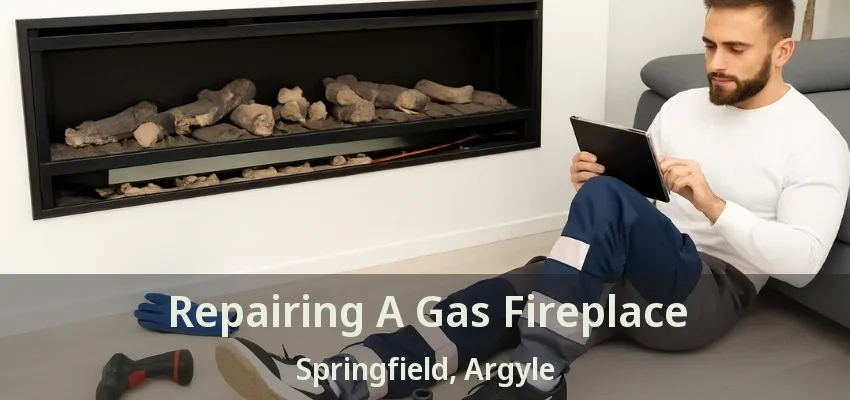 Repairing A Gas Fireplace Springfield, Argyle - TX
