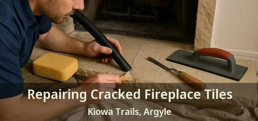 Repairing Cracked Fireplace Tiles Kiowa Trails, Argyle - TX