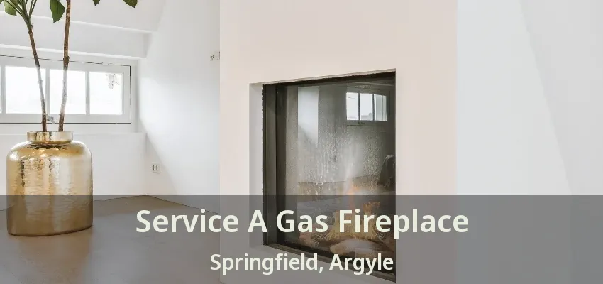 Service A Gas Fireplace Springfield, Argyle - TX