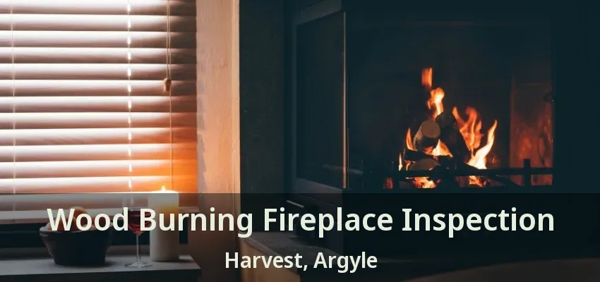 Wood Burning Fireplace Inspection Harvest, Argyle - TX