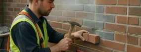 Cracked Chimney Bricks Repair Argyle