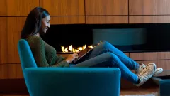 Indoor Gas Fireplace Repair Argyle